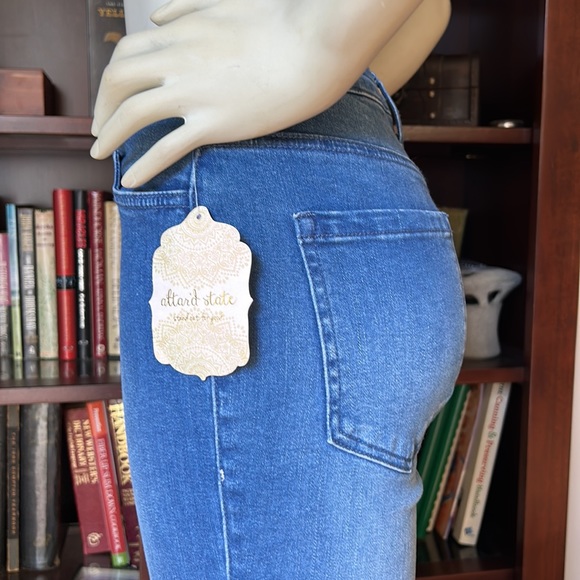 NWT Altar’d State Bandana Flare jeans - Picture 6 of 10